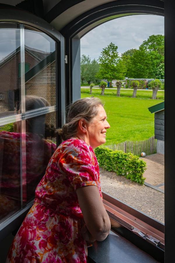 Vrijstaand Huisje, Dichtbij Kinderdijk Oud-Alblas Dış mekan fotoğraf